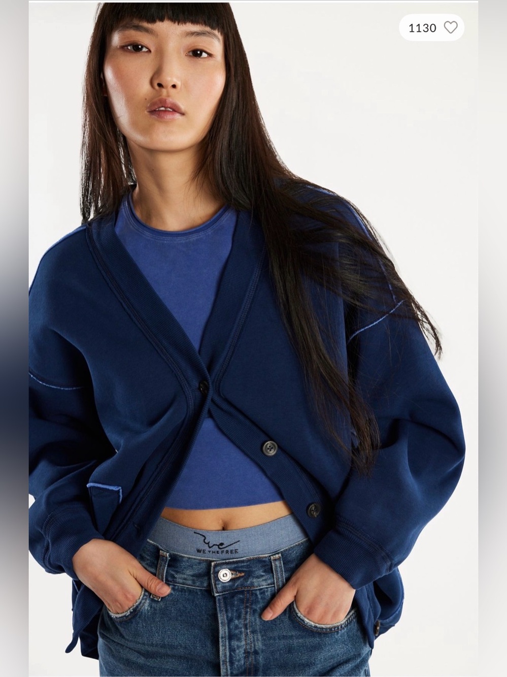 Free people granny cardigan